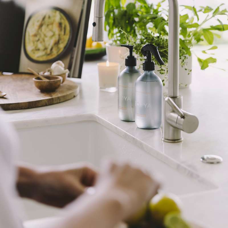Ecoya Kitchen Hand Wash and Surface Spray 800