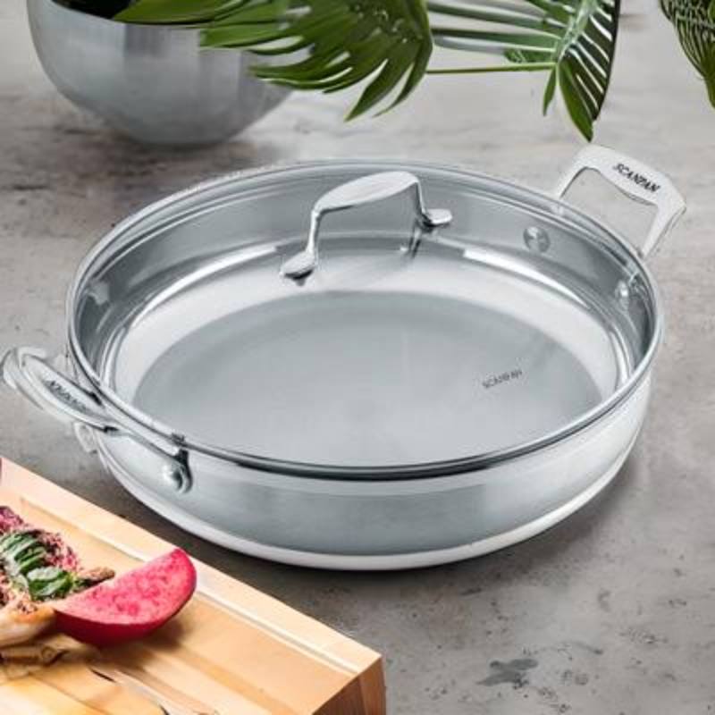 scanpan impact covered chef pan 32cm
