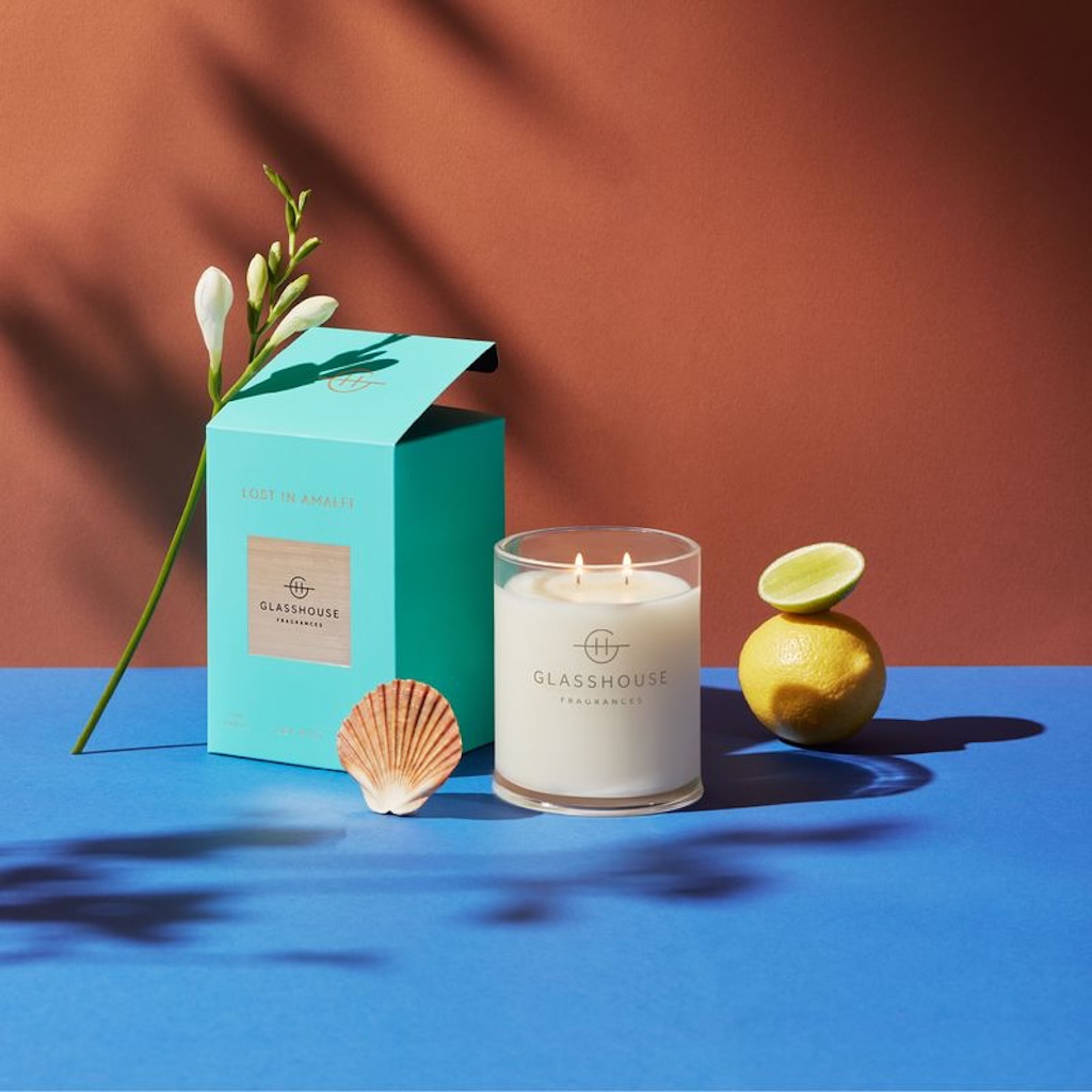 Glasshouse Lost in Almafi Candle - Image 2