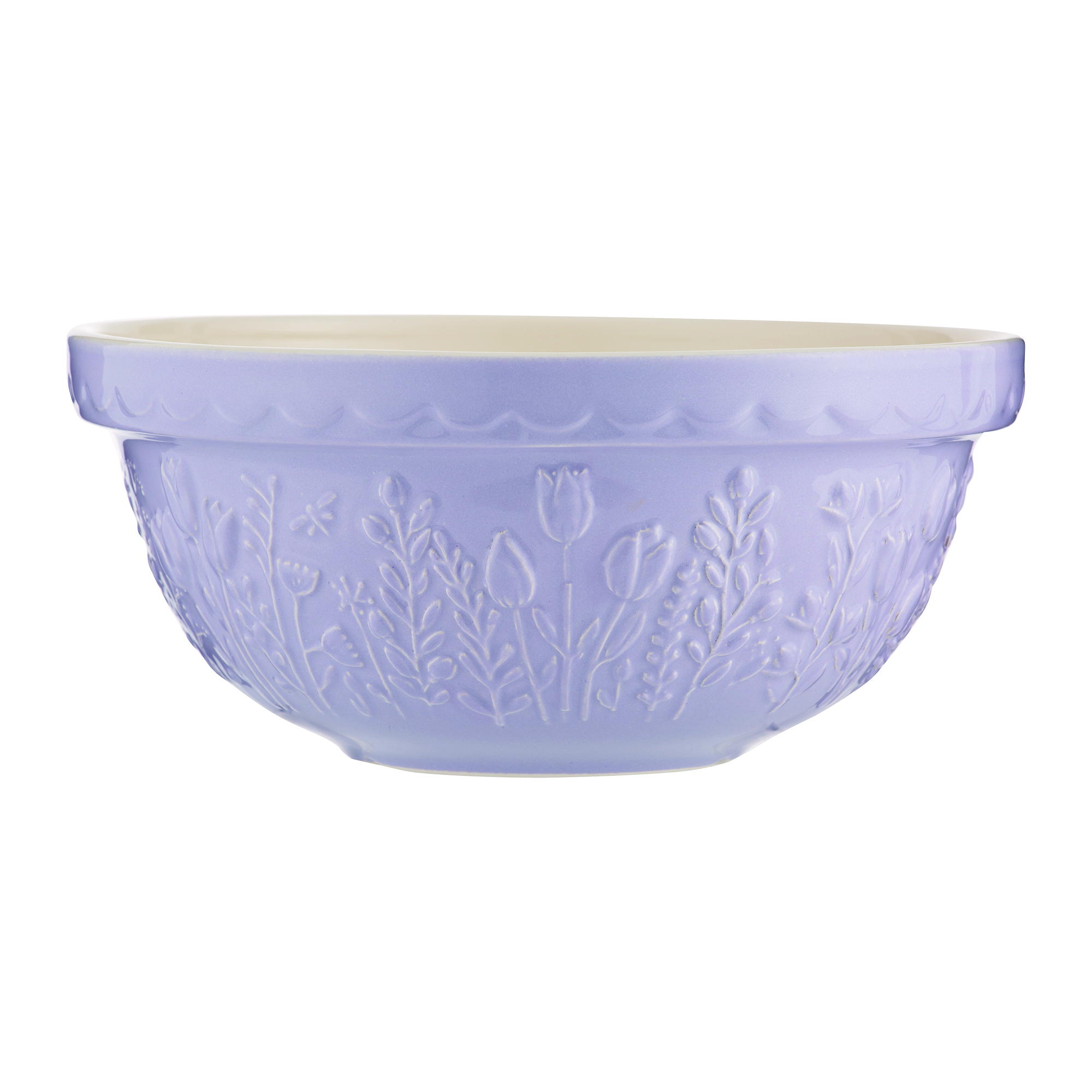 Mason Cash 'In the Meadow' Lilac Tulip Mixing Bowl - Image 2