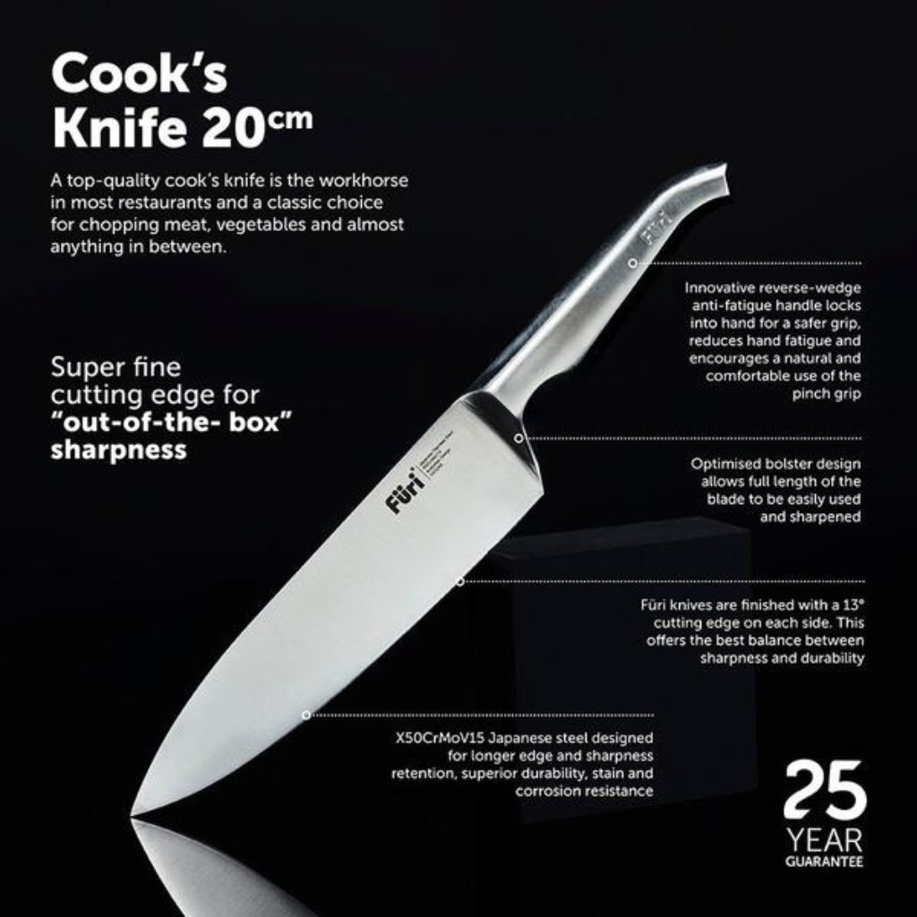 Furi Pro Cook's Knife 20cm - Image 2
