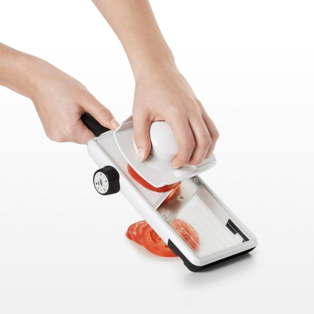 OXO Adjustable hand-held Mandoline Slicer - Image 3
