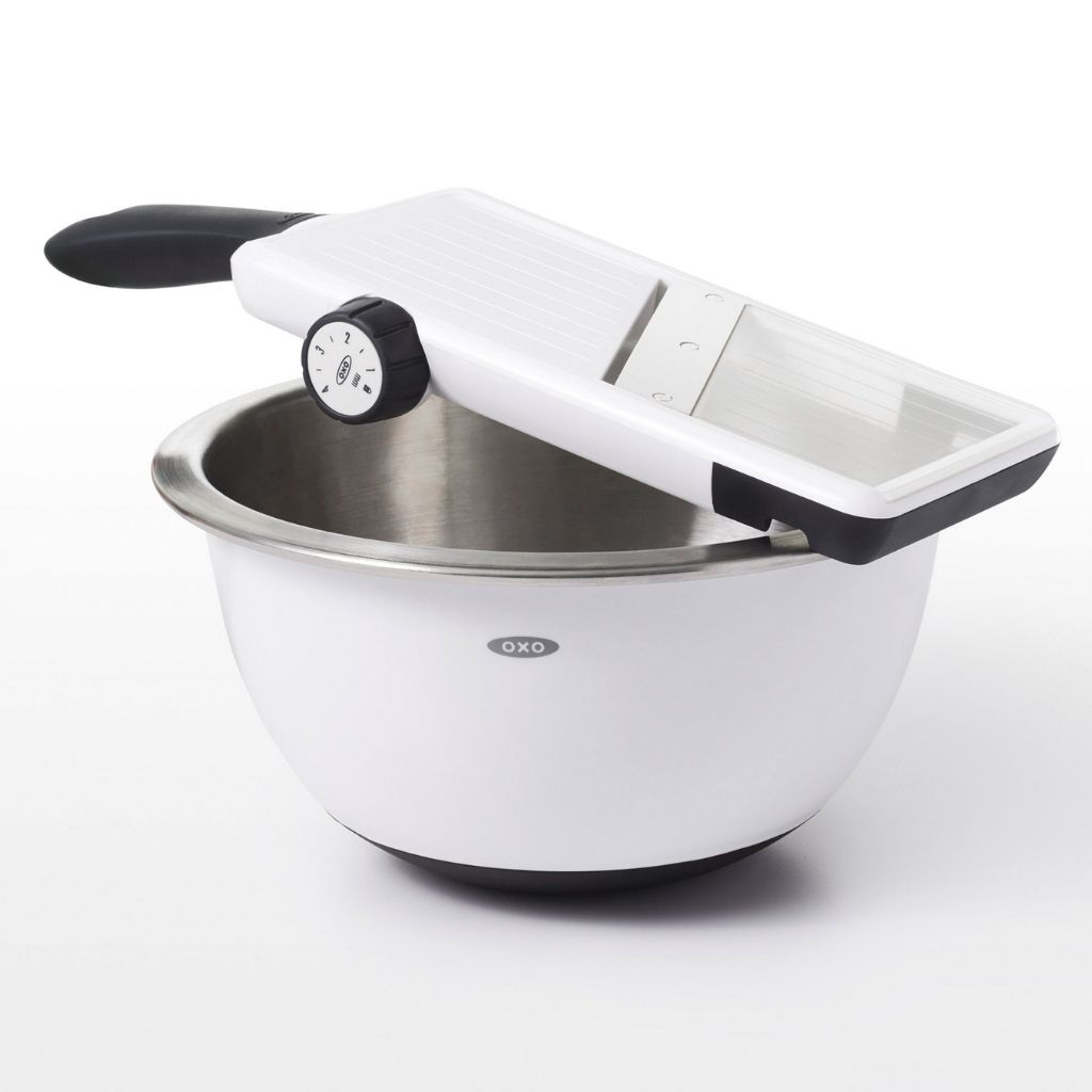 OXO Adjustable hand-held Mandoline Slicer - Image 4